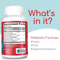 Prebiotic Formula, 180 Capsules, 60 Servings