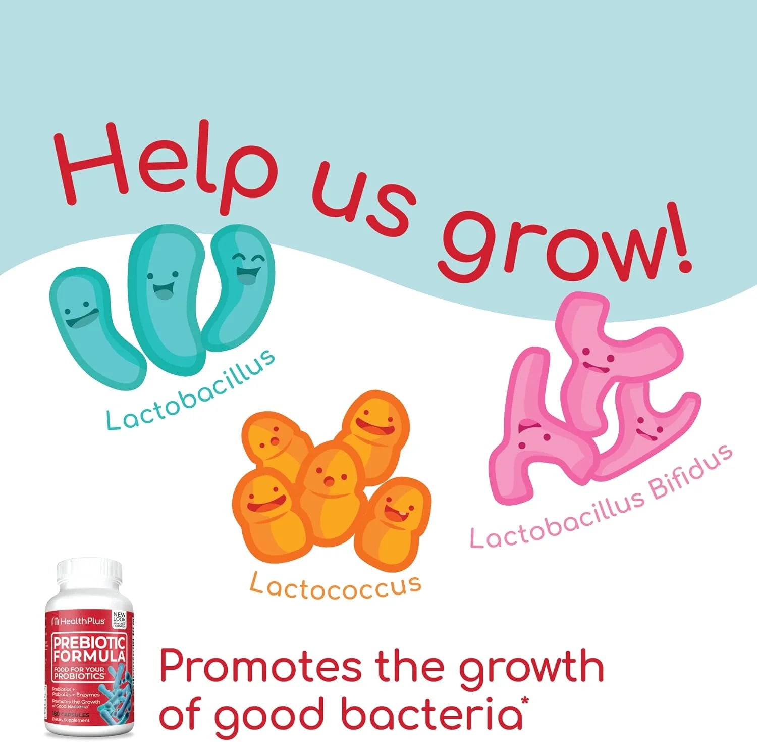 Prebiotic Formula, 180 Capsules, 60 Servings