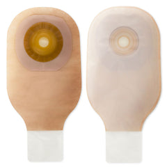 Colostomy Pouch Premier Flextend One Piece System 12 Inch Length Convex, Pre Cut 1 1/8 Inch Stoma Drainable