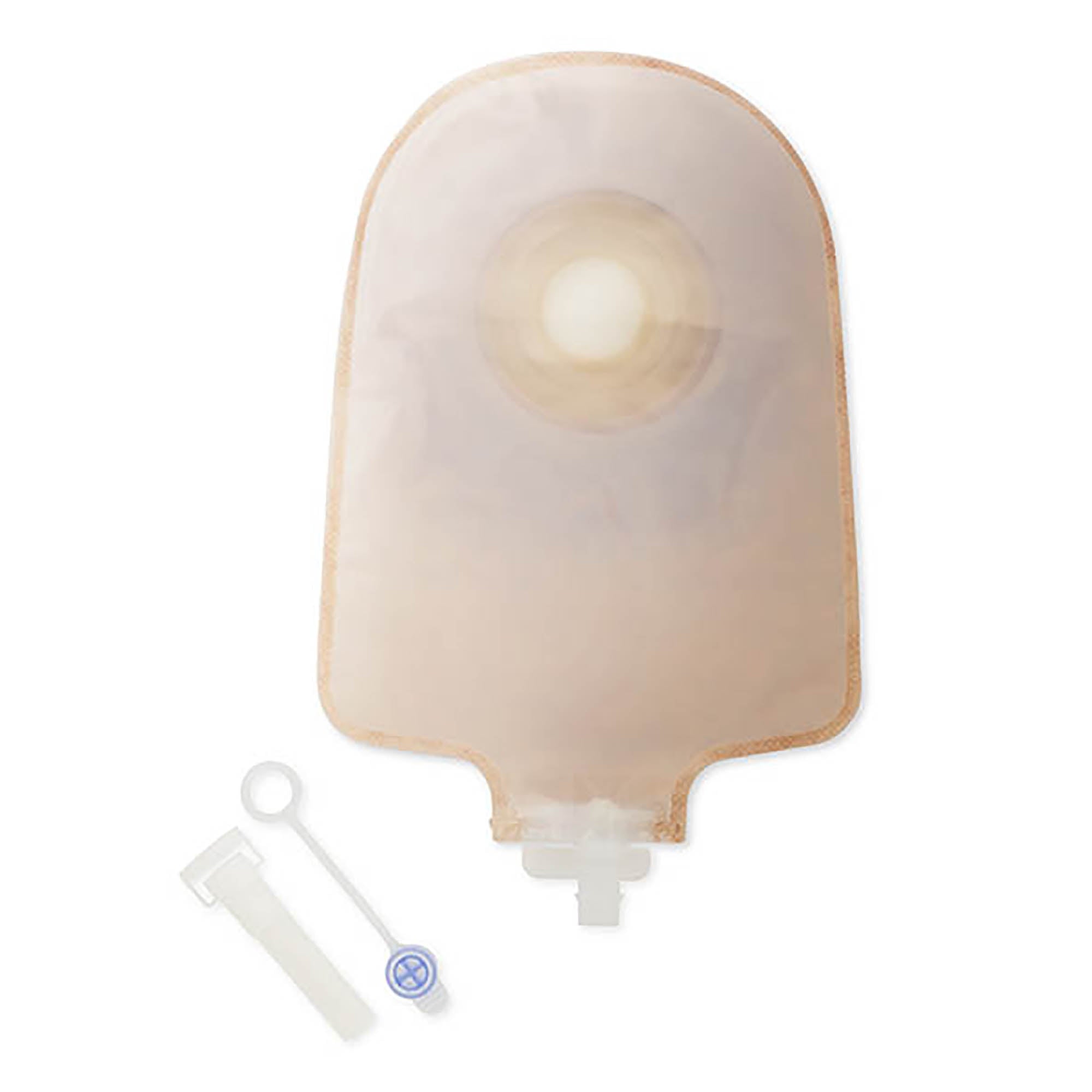 premier one piece transparent urostomy pouch 9 inch length 1 inch stoma premier urostomy pouch mk304219bx