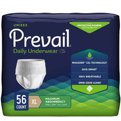 prevail underwear xl disposable easy to use shop now at allcarestore