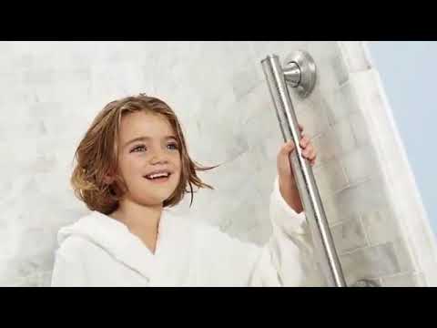 bathtub grab bar with storage