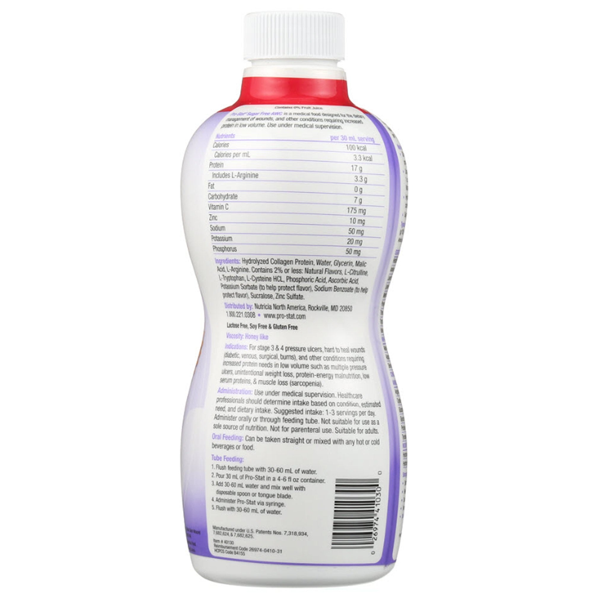 pro stat awc wild cherry punch complete liquid protein 30 ounce bottle pro stat awc oral supplement mk625365ea
