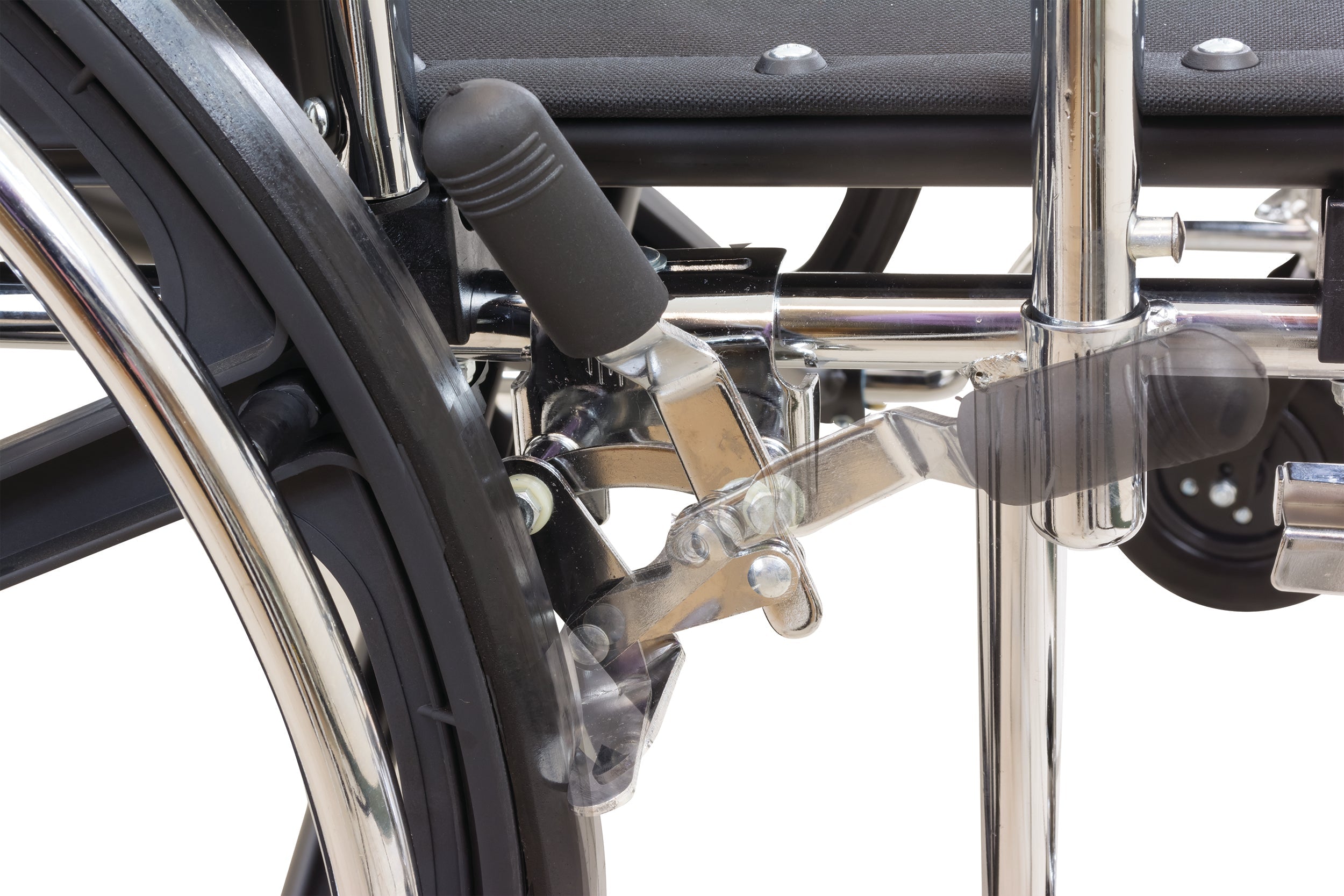 Probasics Heavy Duty K0007 Wheelchair with Detachable desk-length and Seat with Legrests ,8" Front 24" Back Wheels ,500 lbs Weight Capacity ,28" x 20" ,WC72820DE