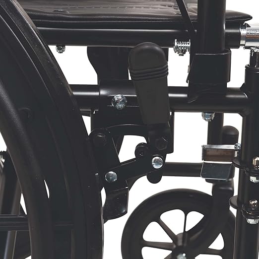 probasics k2 wheelchair with 16 x 16 seat and elevating legrests