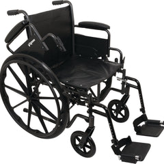 ProBasics K2 wheelchair, 20x16 seat, elevating legrest — product photo 2
