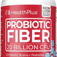 Probiotic Fiber Dietary Supplement, 30 Capsules, 30 Servings