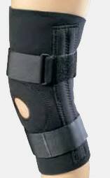 Knee Support ProCare X Large Hook and Loop Strap Closure 23 to 25 1/2 Inch Cirumference Left or Right Knee