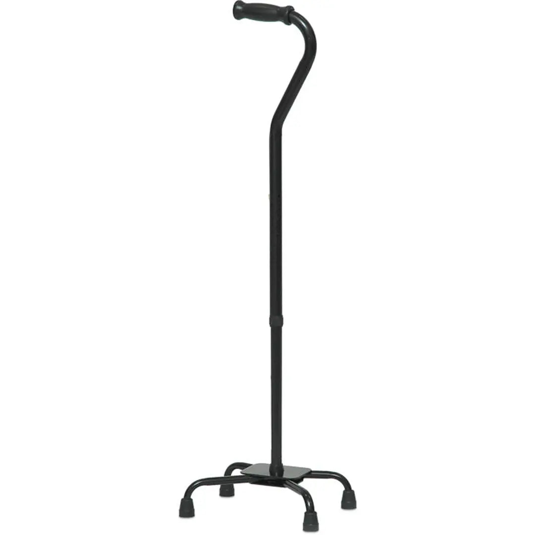 ProBasics Bariatric Quad Cane, Large Base (Black), 2/ca