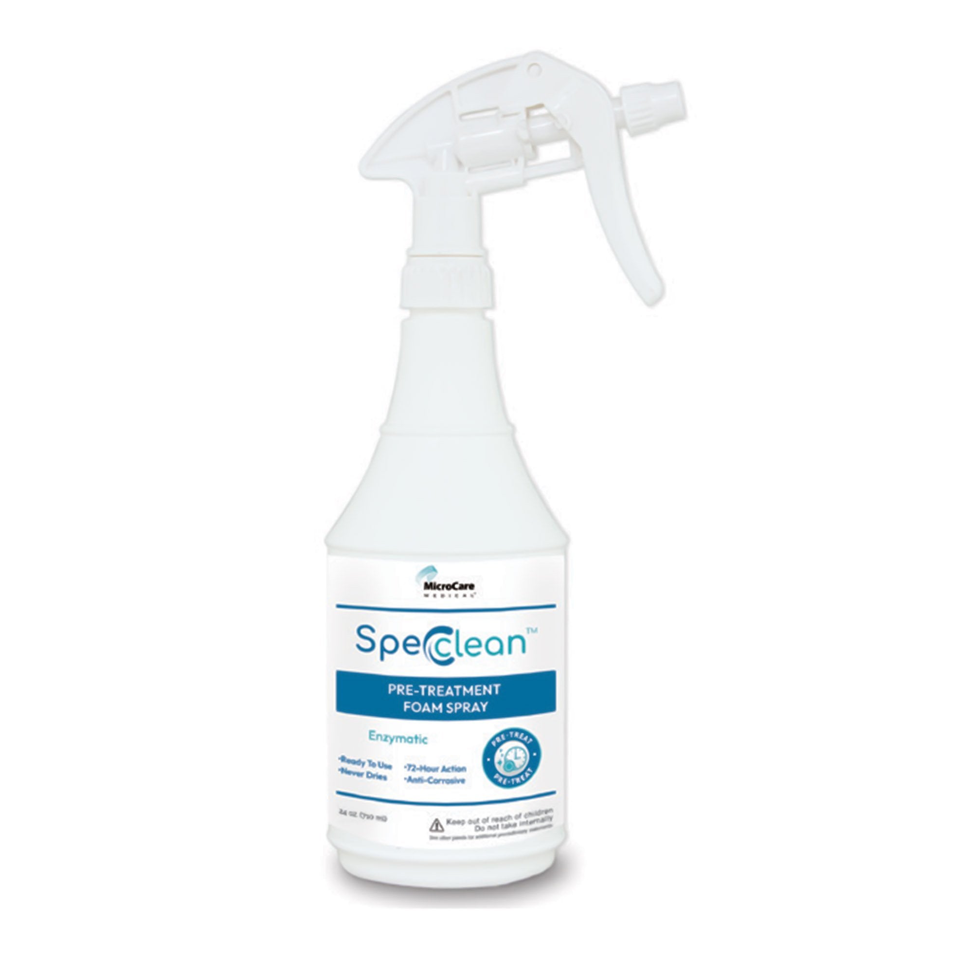 Instrument Pre Cleaner Spec Clean Foam RTU 24 oz. Spray Bottle Fresh Scent