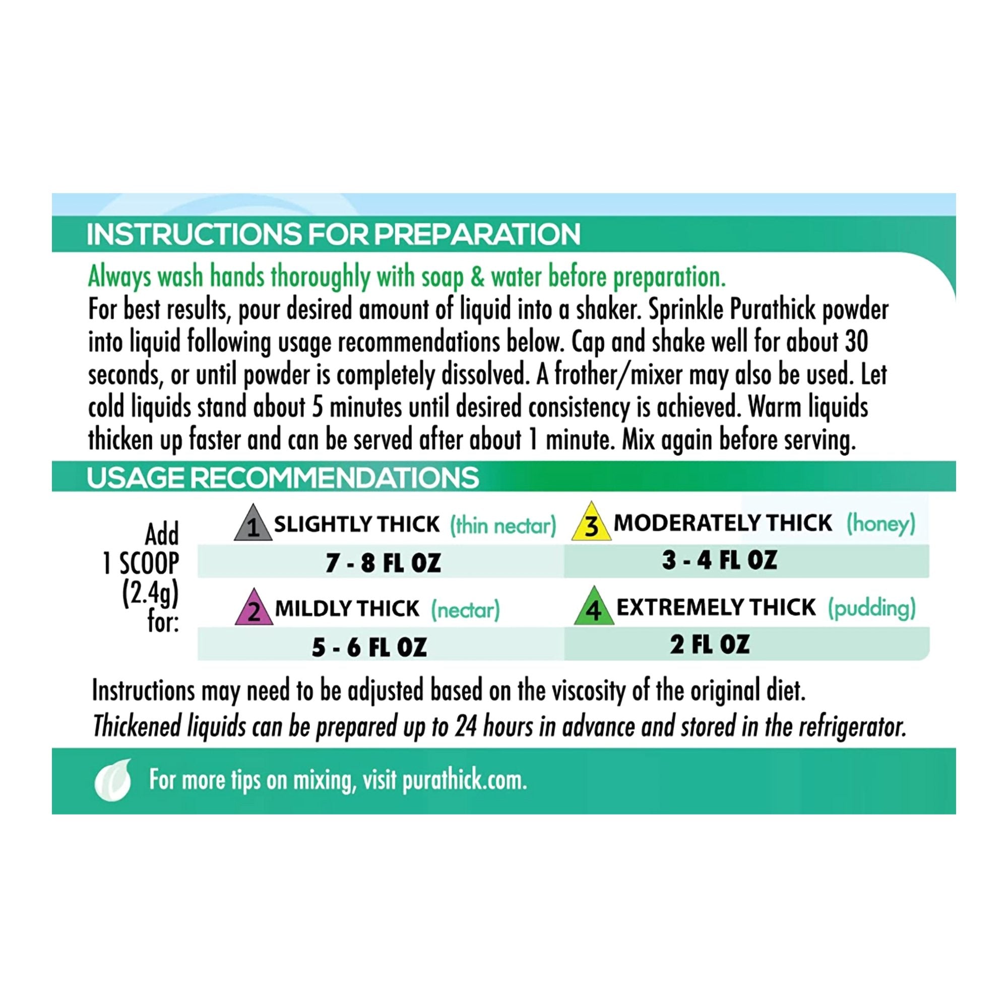 purathick beverage thickener purathick food and beverage thickener mk1219261ea