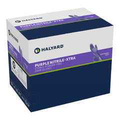 Exam Glove Purple Nitrile Xtra X Small Sterile Pair Nitrile Extended Cuff Length Textured Fingertips Purple Chemo Tested