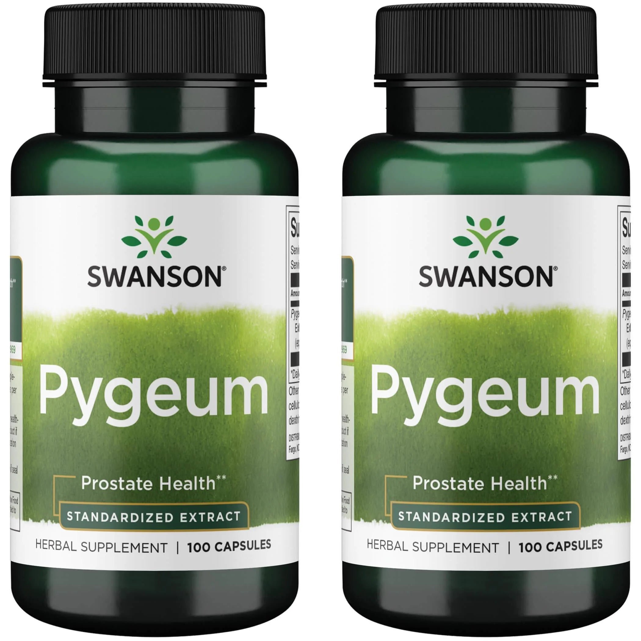Pygeum Standardized Extract 125 Mg 100 Caps 2 Pack