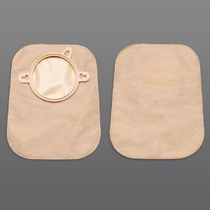 Ostomy Pouch New Image Two-Piece System 7 Inch Length, Mini 2-1/4 Inch Stoma Closed End