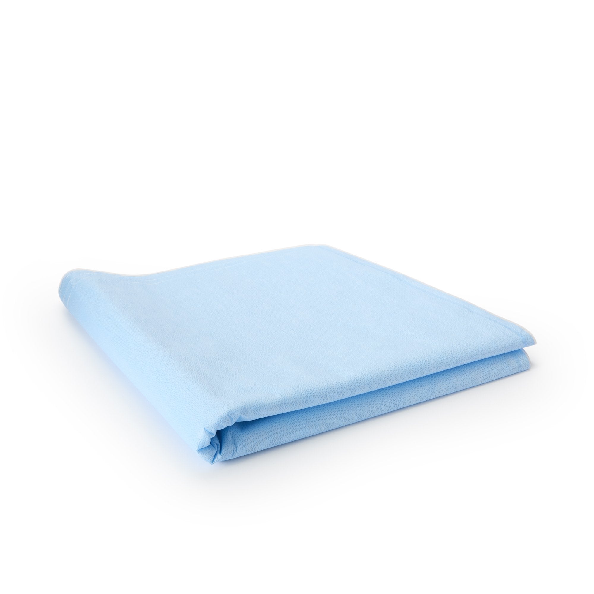 QUICK CHECK* H200 Sterilization Wrap White / Blue 36 X 36 Inch Dual Layer SMS Polypropylene Steam / EO Gas / Hydrogen Peroxide