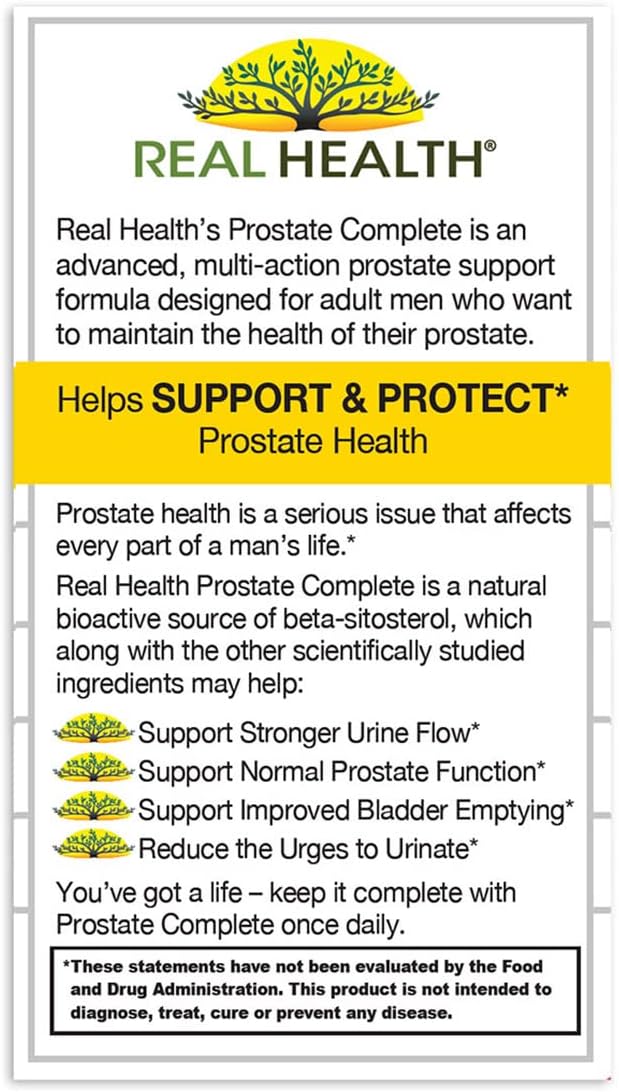 real health prostate complete 30 softgels