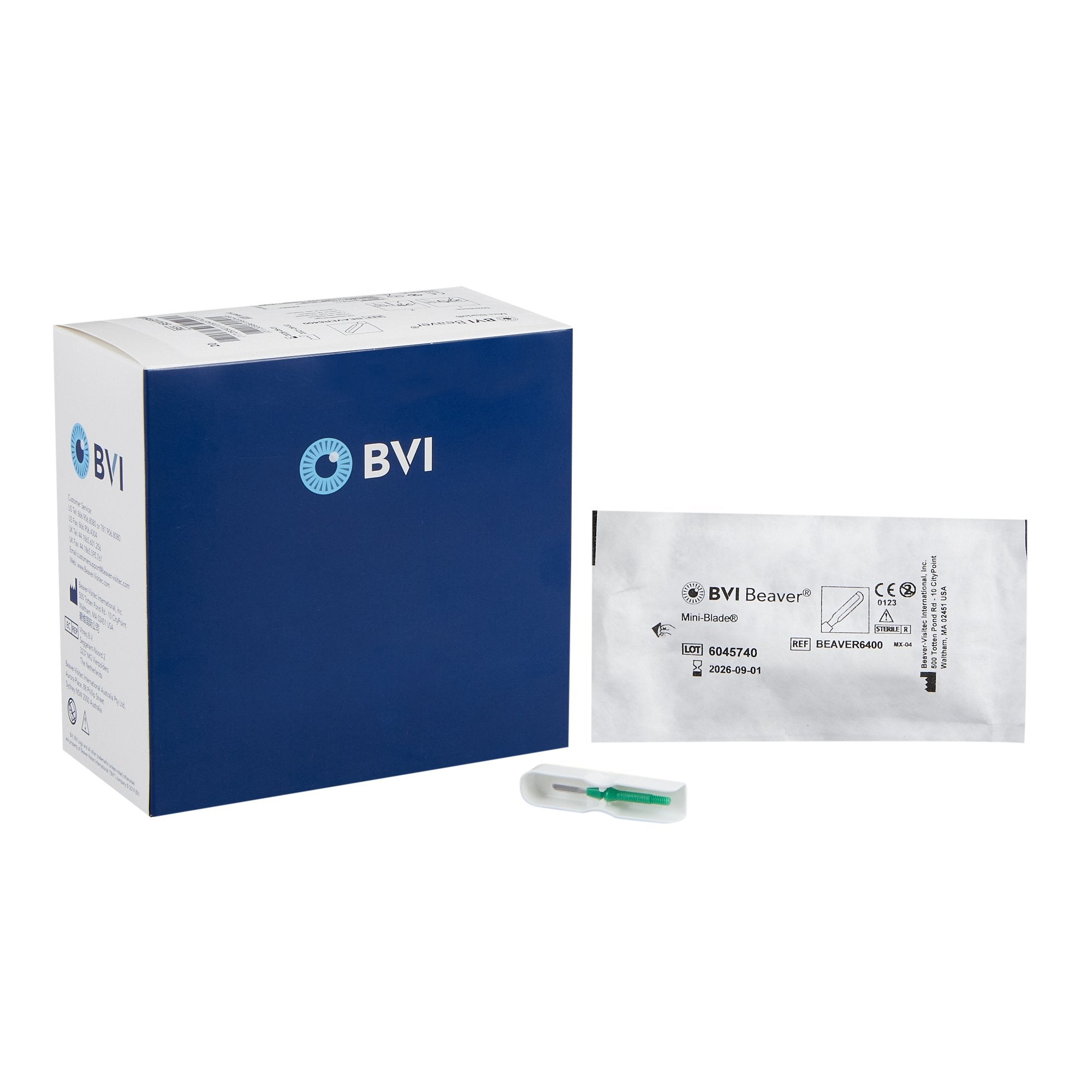 Surgical Blade Beaver 6400 Mini-Blade Stainless Steel No. 6400 Sterile