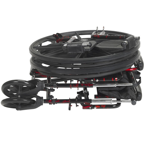 rebel lightweight wheelchair by drive medical