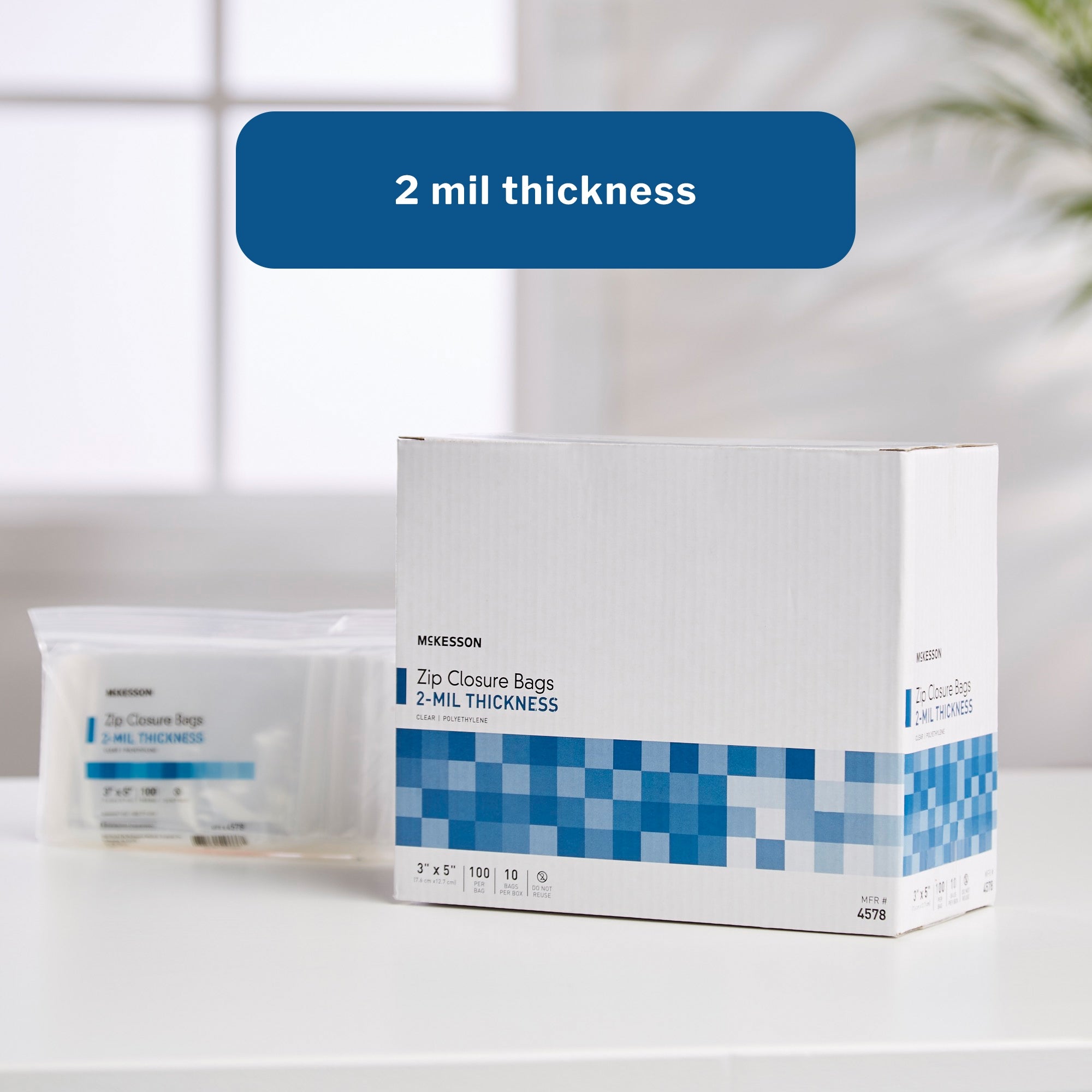 reclosable bag mckesson 3 x 5 inch polyethylene clear zipper closure packaging type box