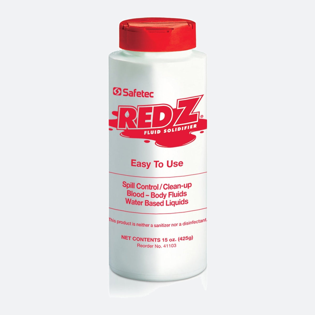 Fluid Solidifier Red Z 18,000 cc Shaker Bottle 15 oz.