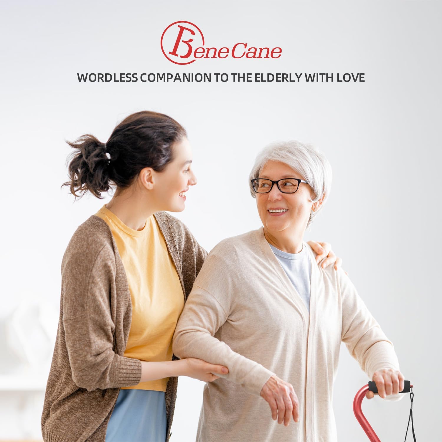 walking cane for men women adjustable cane with offset soft cushioned handle portable lightweight sturdy mobility walker aid for elderly seniors collapsible cane 1