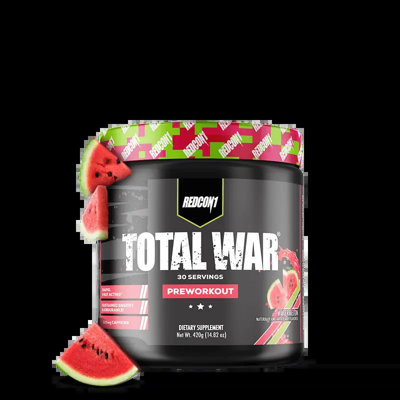 REDCON1, TOTAL WAR Preworkout, 320Mg Caffeine, 30 Servings