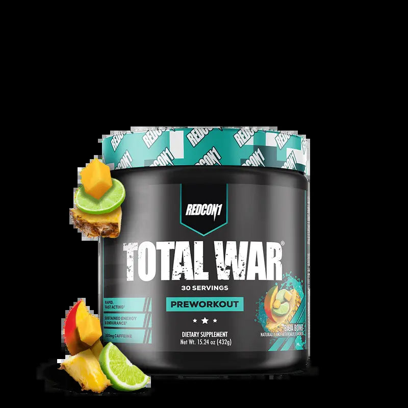 REDCON1, TOTAL WAR Preworkout, 320Mg Caffeine, 30 Servings