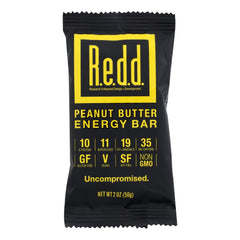 Redd Peanut Butter Energy Bar - 1 Each - 12 Ct