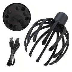 relieve tension stress with this electric head massager octopus scratcher perfect for deep relaxation fatigue relief