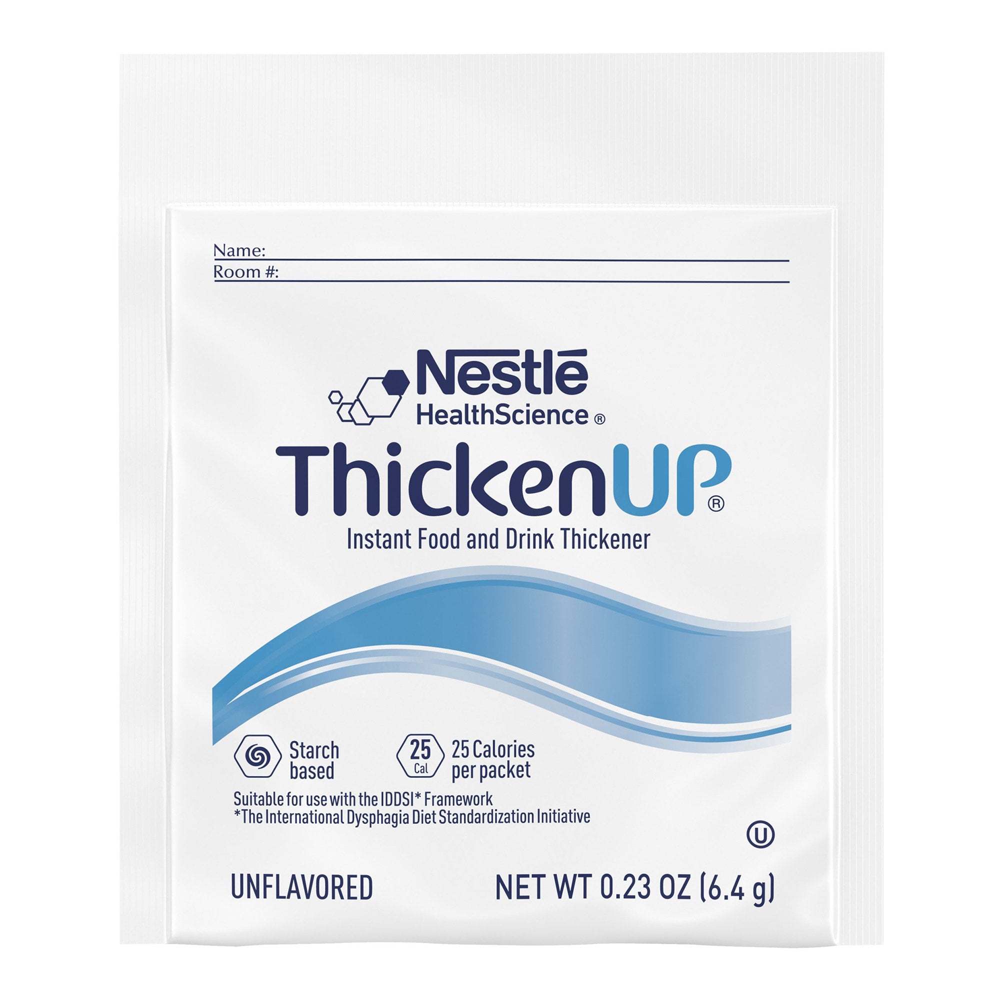 Food and Beverage Thickener ThickenUp 6.4 Gram Individual Packet Unflavored Powder IDDSI Level 0 Thin