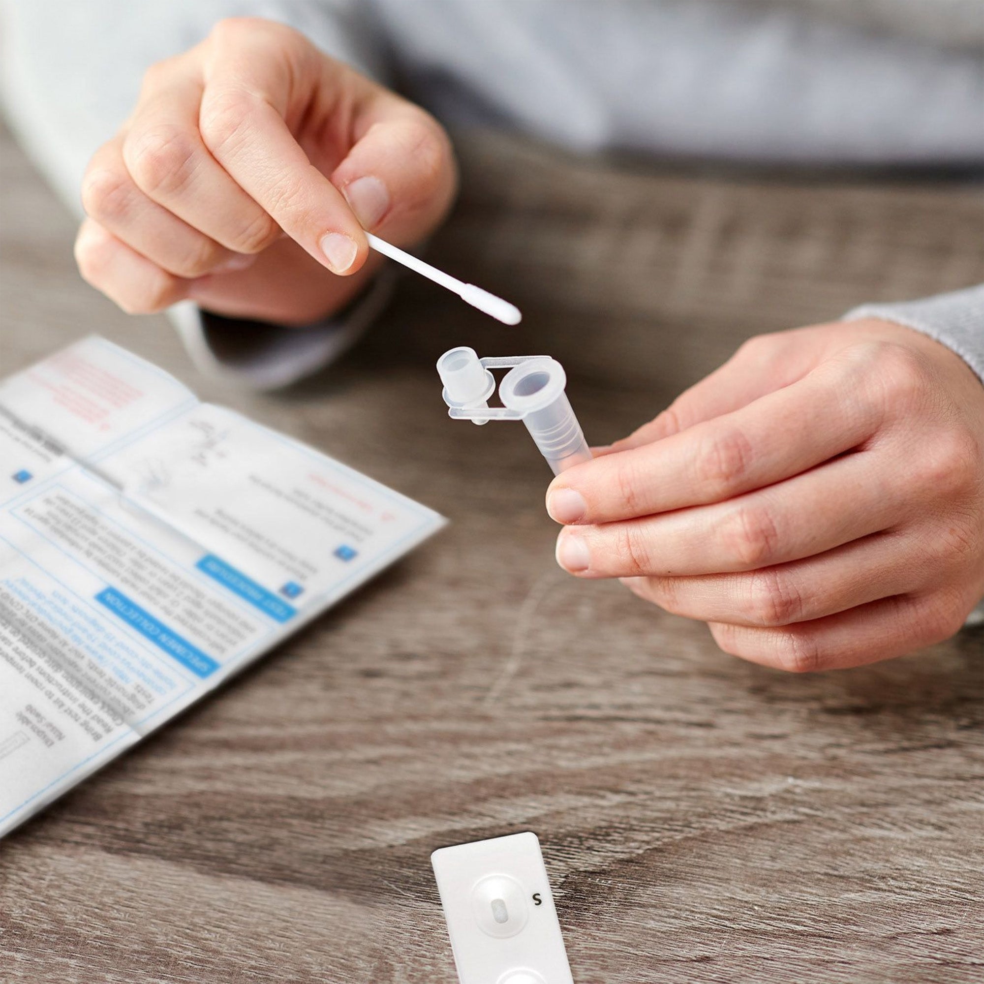 respiratory test kit advin covid 19 antigen test 2 tests per kit packaging type case