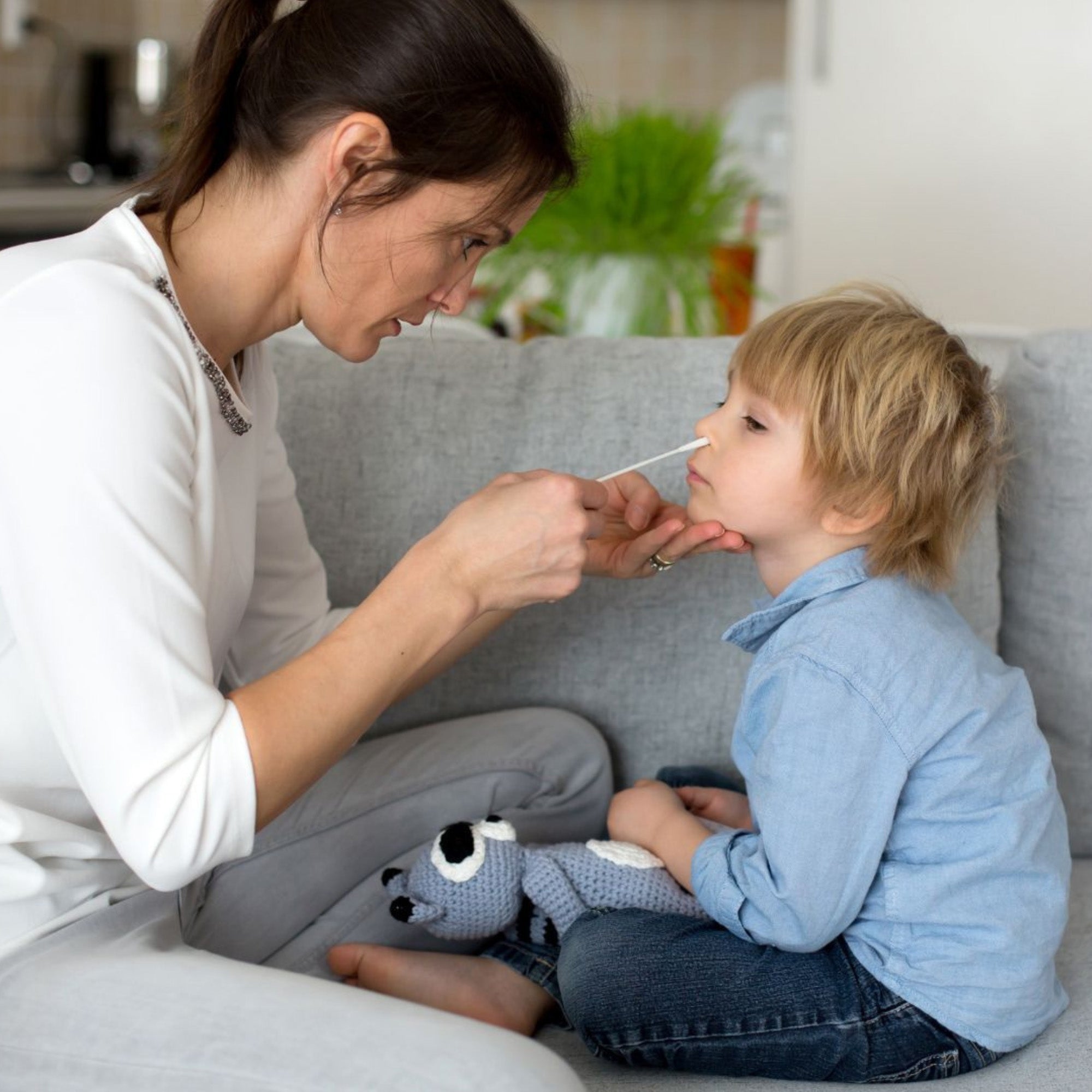 respiratory test kit advin covid 19 antigen test 2 tests per kit packaging type case