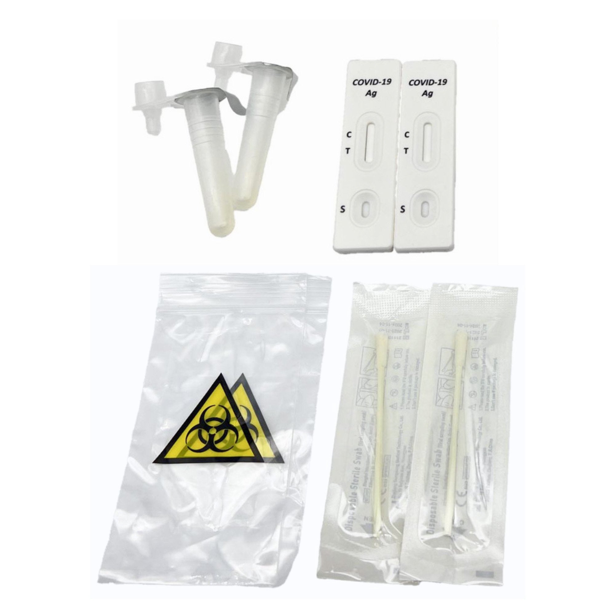 respiratory test kit advin covid 19 antigen test 2 tests per kit packaging type case