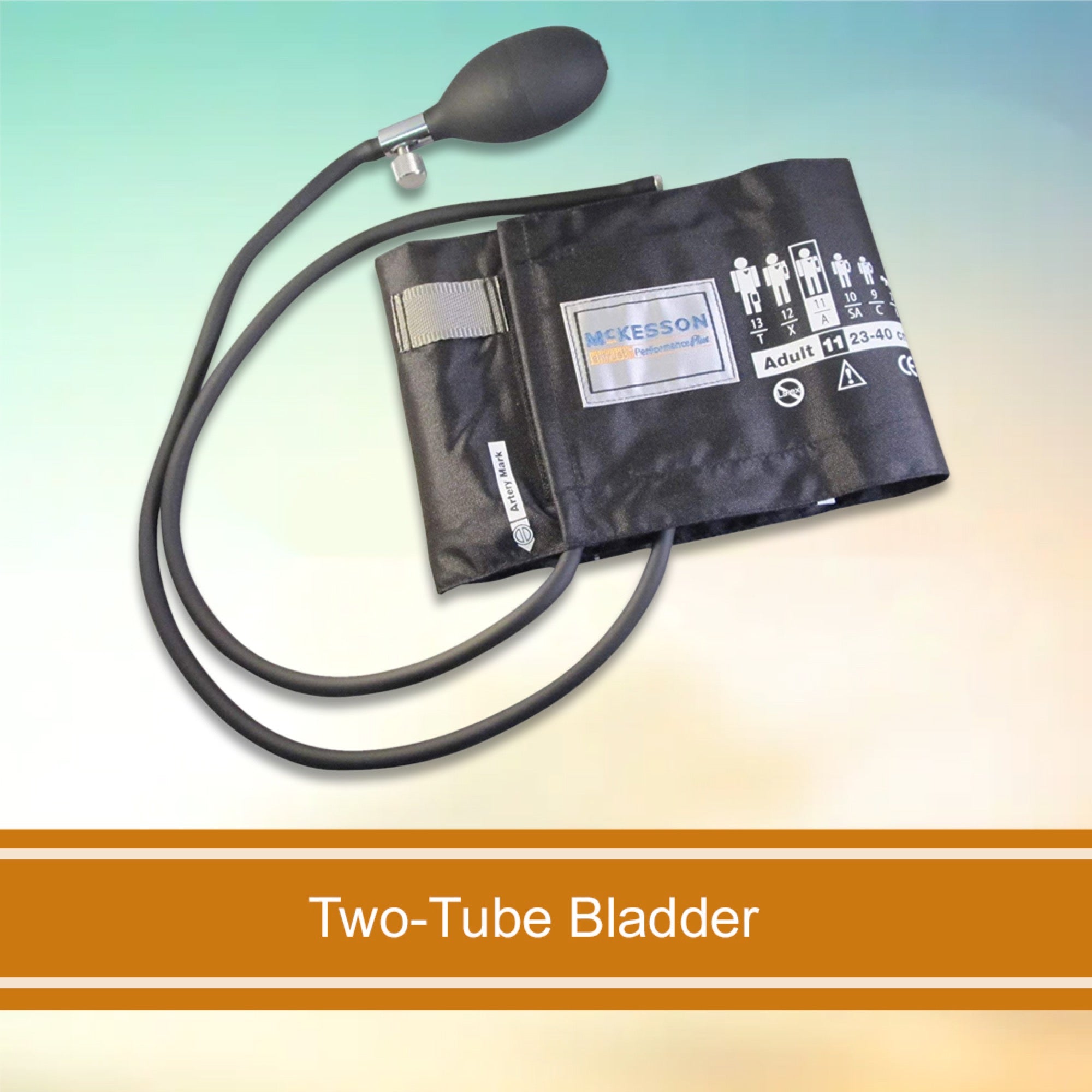 reusable blood pressure cuff and bulb mckesson lumeon 23 to 40 cm arm nylon cuff adult cuff packaging type box