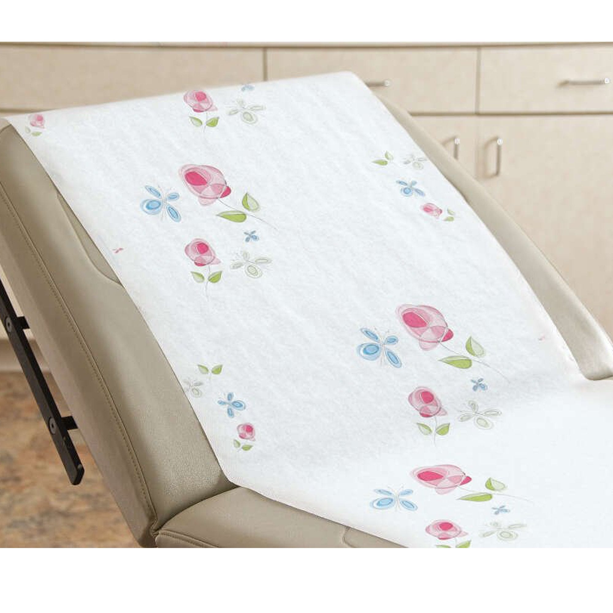 Table Paper Rose Garden 21 Inch Width 225 Foot Length Print (Roses) Smooth