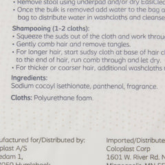 rinse free bath wipe bedside care easicleanse soft pack scented 30 count packaging type case