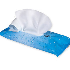 rinse free bath wipe essential bath medium weight soft pack scented 8 count packaging type box