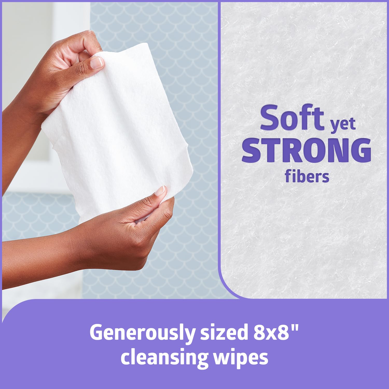 rinse free bath wipe readybath luxe soft pack scented 8 count packaging type case