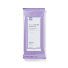 Rinse Free Bath Wipe ReadyBath Soft Pack Unscented 8 Count