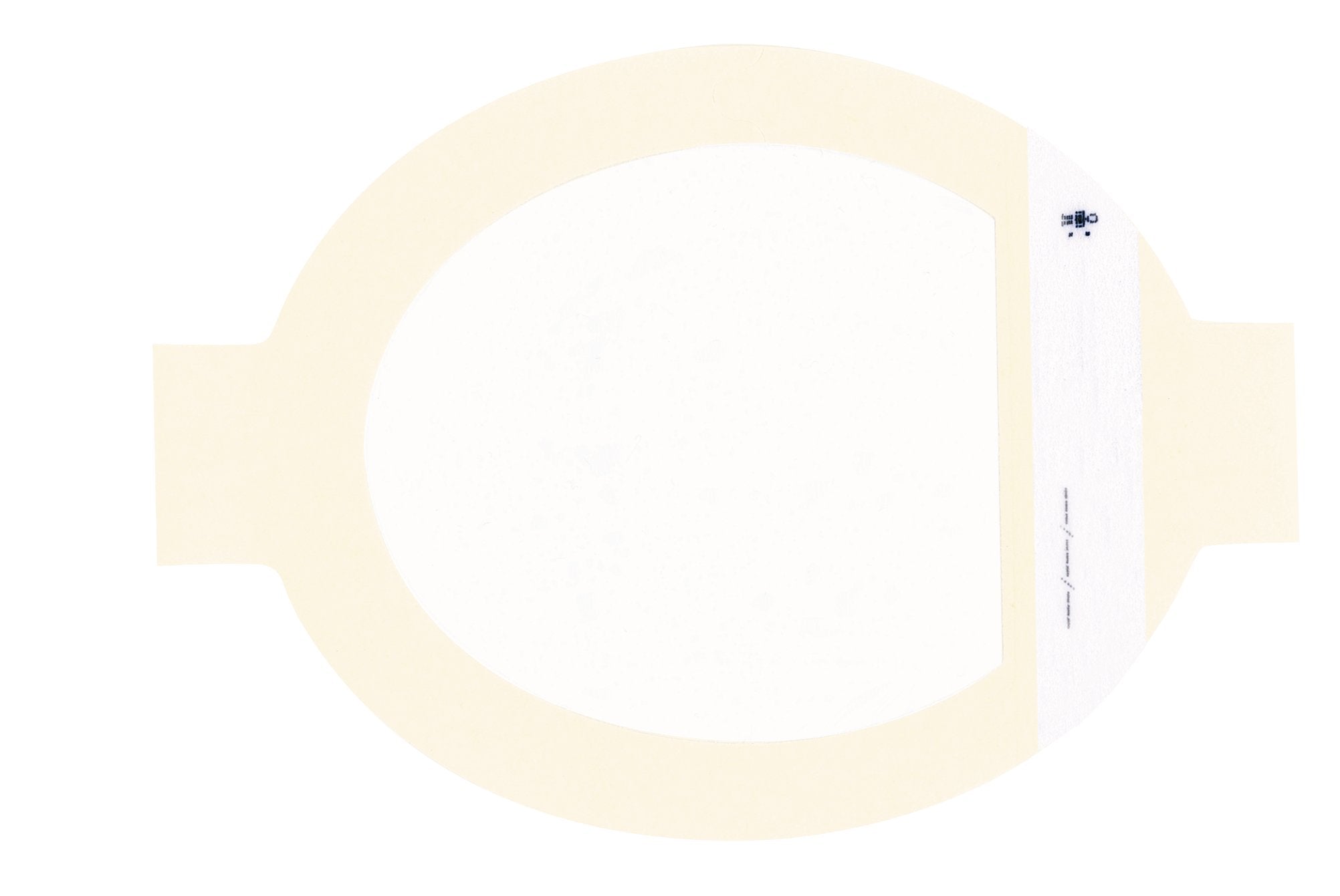 Transparent Film Dressing 3M Tegaderm HP 4 X 4-1/2 Inch Frame Style Delivery Oval Sterile