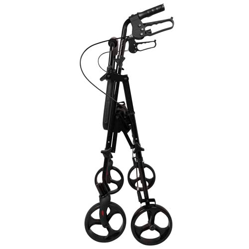 Rollator Aluminum Height Adjustable Black All Care Store