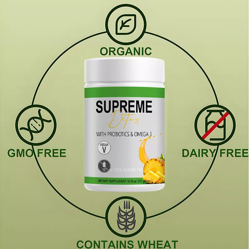 supreme detox capsules dietary fitness supplement