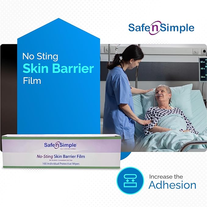 safe n simple barrier wipe safe n simple no sting skin barrier wipe mk773689bx