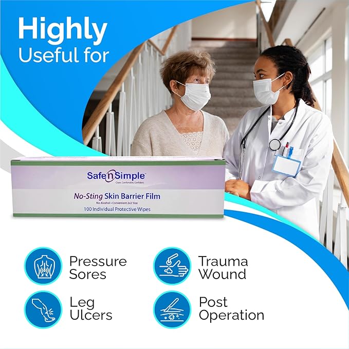 safe n simple barrier wipe safe n simple no sting skin barrier wipe mk773689bx