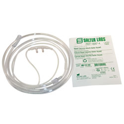 Salter Adult Nasal Cannula with 4' Oxygen Supply Tubing