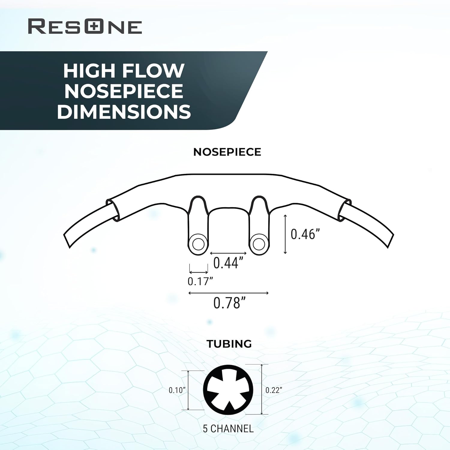 Oxygen Cannula with Curved Prongs