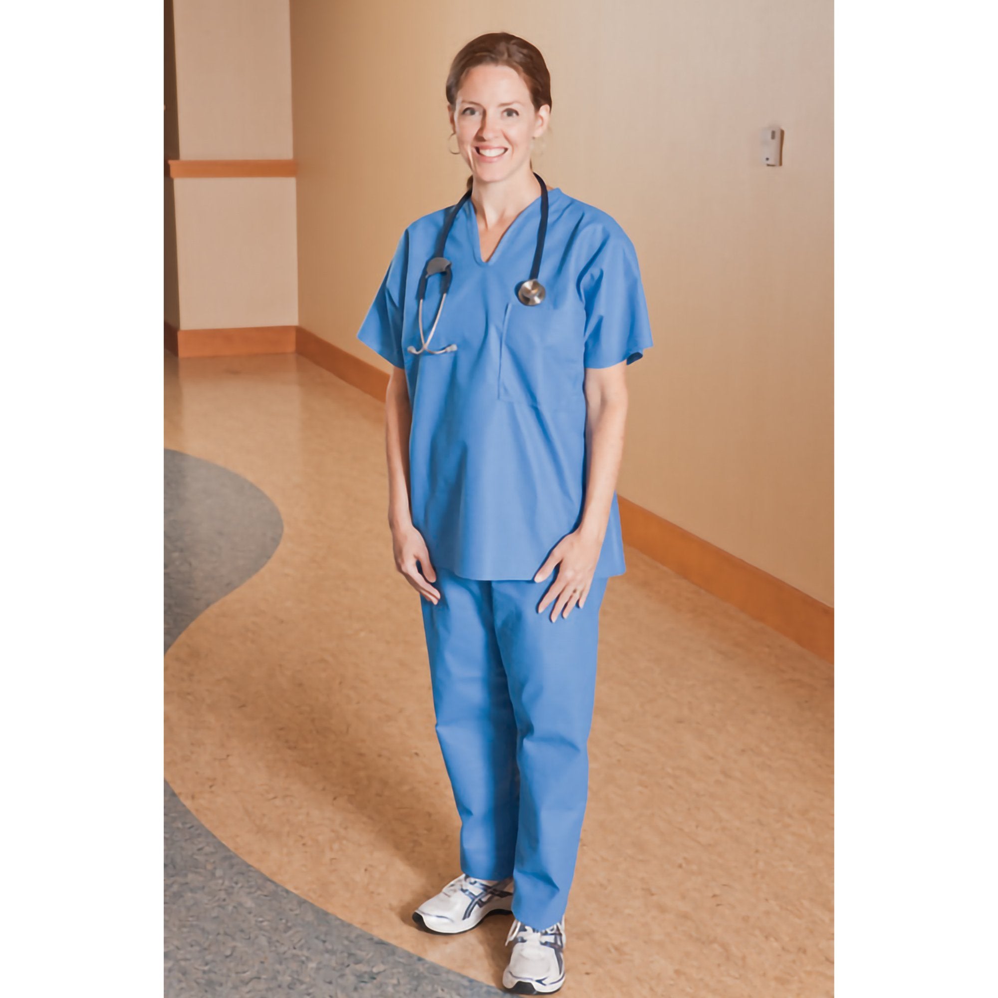 Scrub Pants X Large Blue Unisex