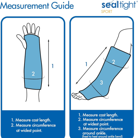 Brownmed Seal tight Sport Cast Prot. Adult Long Arm 33