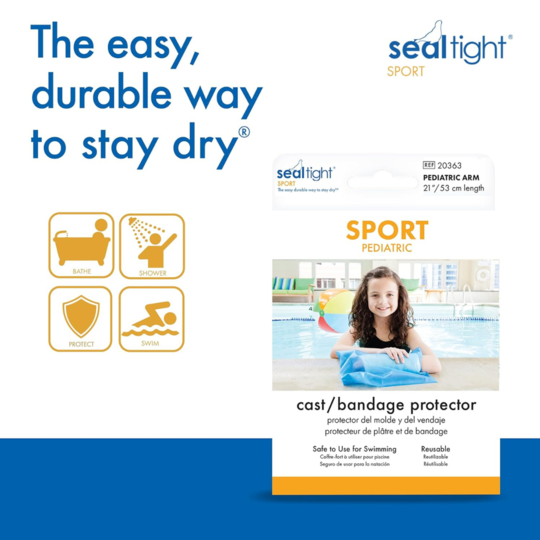 seal tight sport cast prot pediatric arm 21