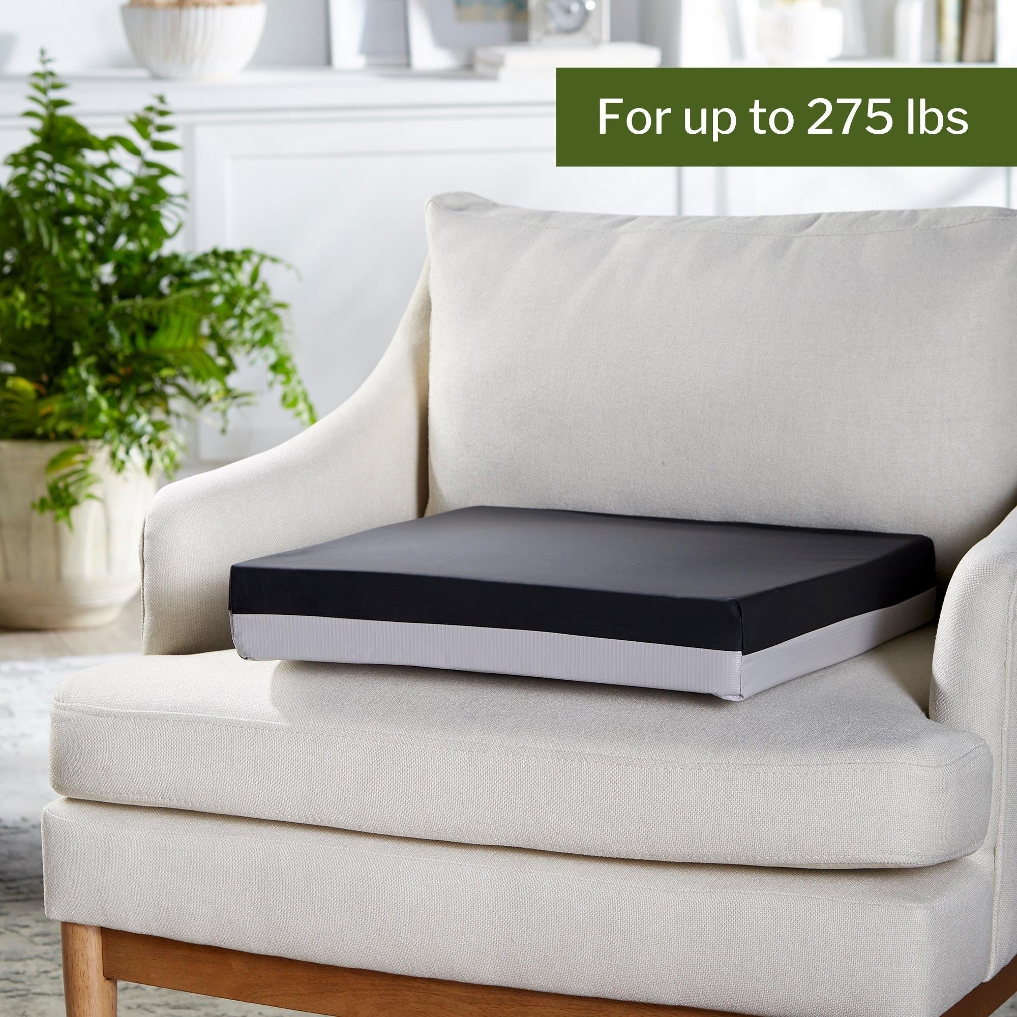 seat cushion mckesson 18 w x 18 l x 3 d inch foam gel packaging type each